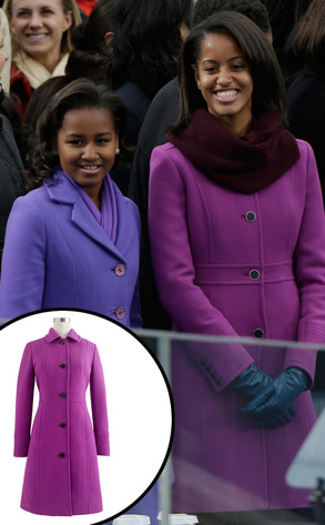 Sasha Obama, Malia Obama, J. Crew Sasha Obama, Malia Obama, J. Crew